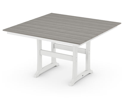 Farmhouse Trestle 59" Counter Table