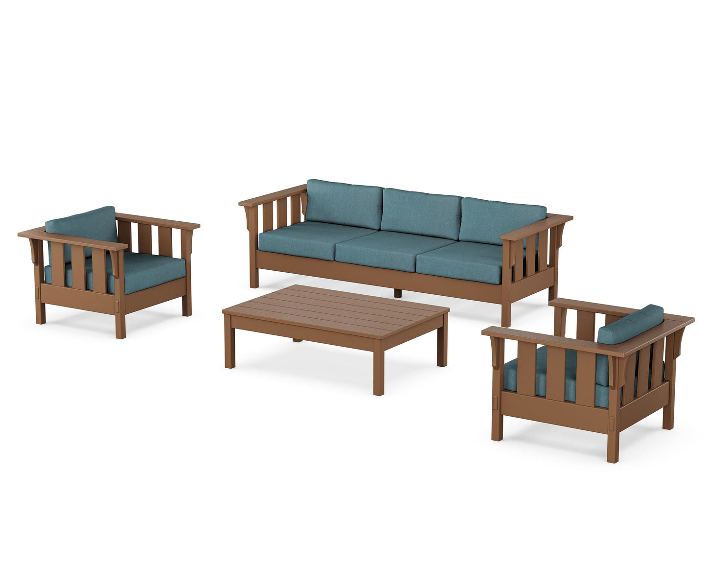 Acadia 4-Piece Deep Seating Set with Sofa