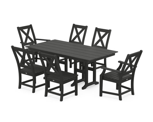 Braxton 7-Piece Farmhouse Dining Set