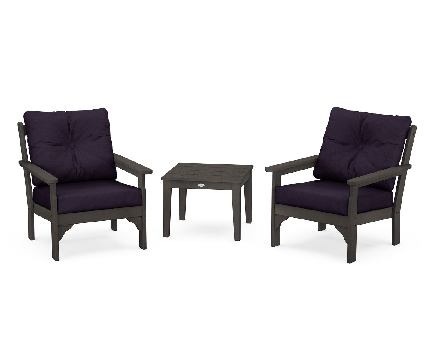 Vineyard 3-Piece Deep Seating Set