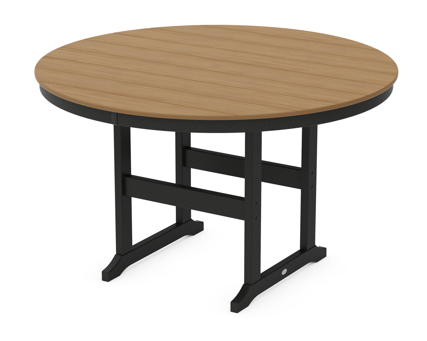 60" Round Farmhouse Counter Table