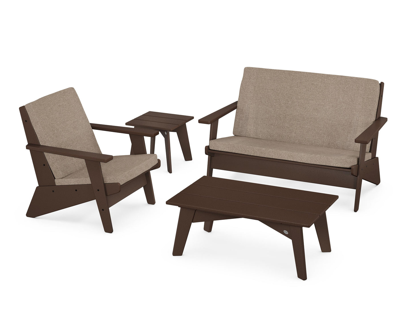 Riviera Modern Lounge 4-Piece Set