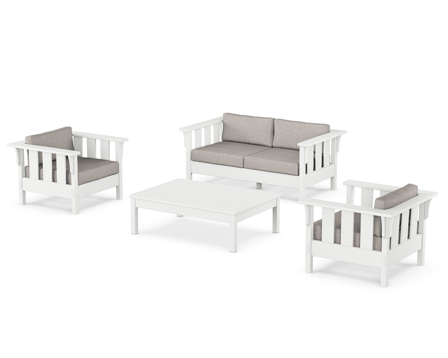 Acadia 4-Piece Deep Seating Set with Loveseat