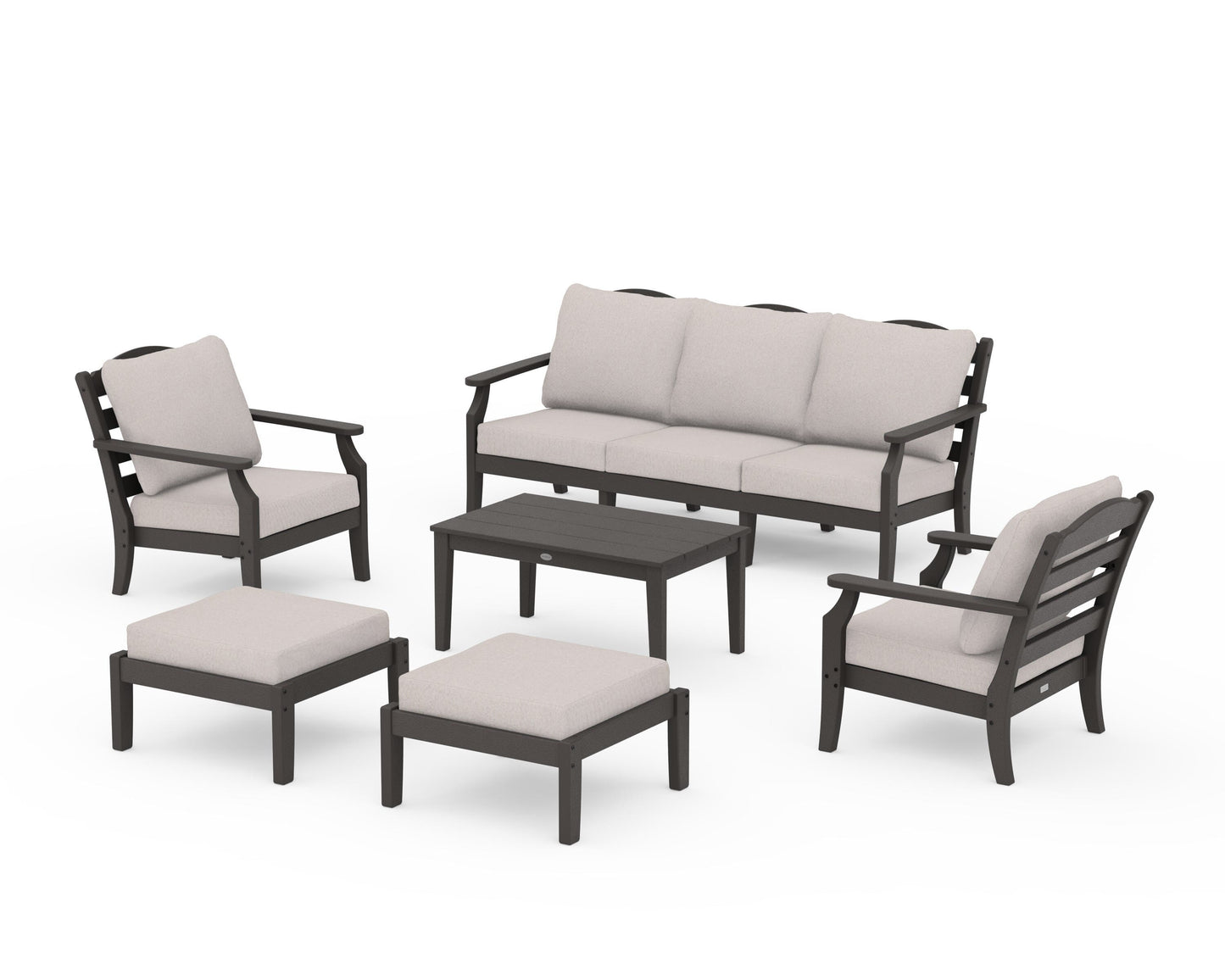 Savannah 6-Piece Lounge Sofa Set