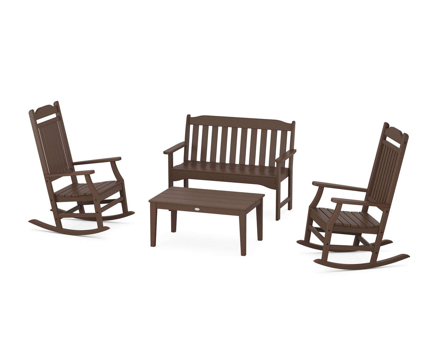 Cottage Rocking Chair 4-Piece Porch Set