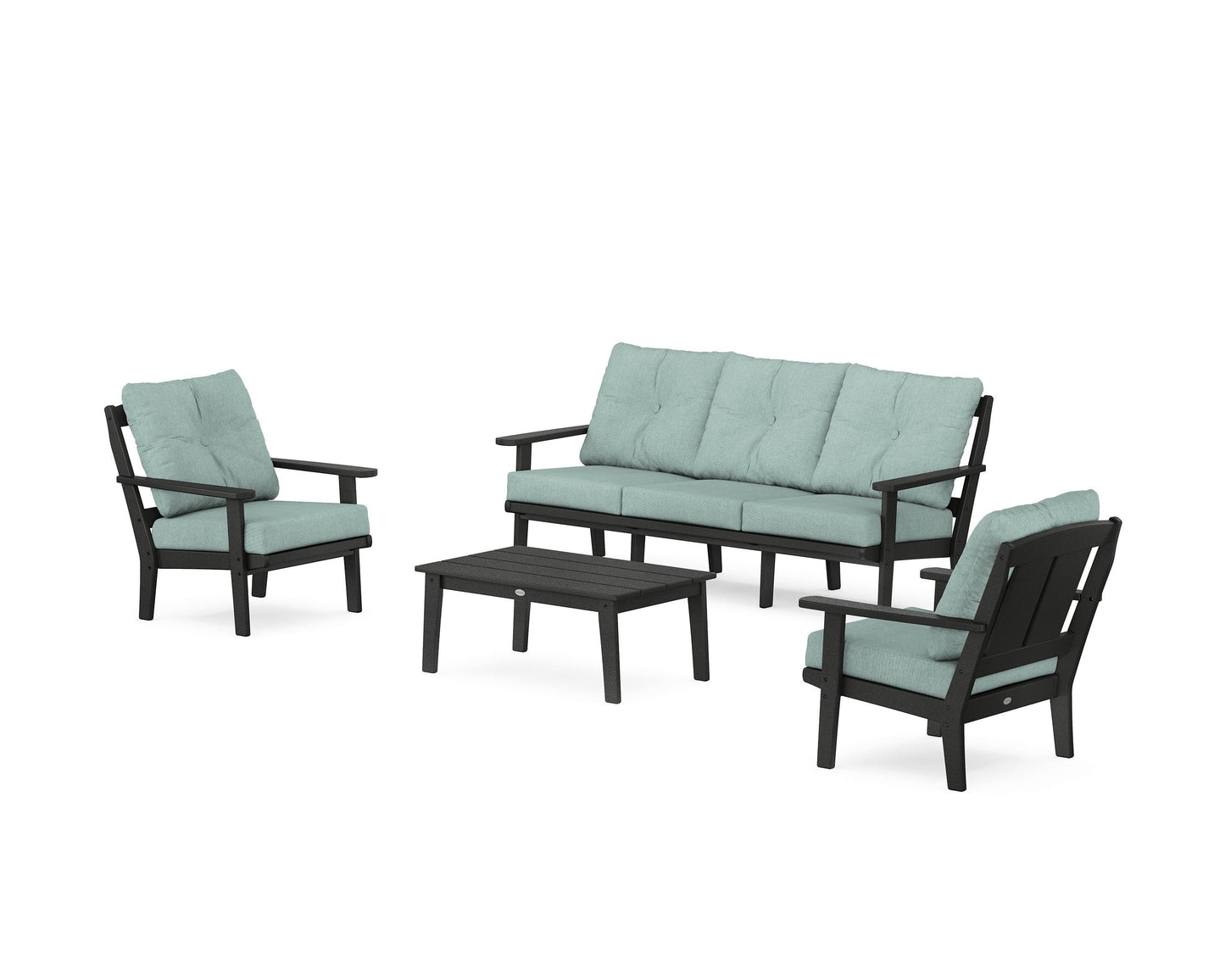 Mission 4-Piece Deep Seating Set with Sofa