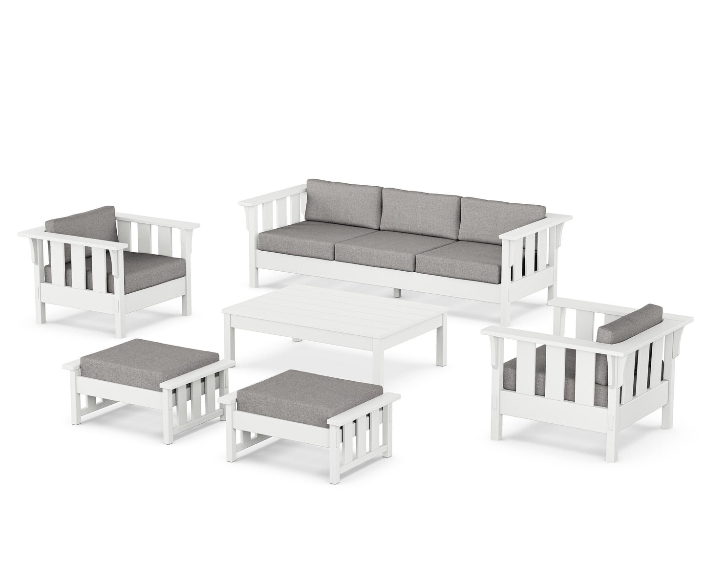 Acadia 6-Piece Lounge Sofa Set