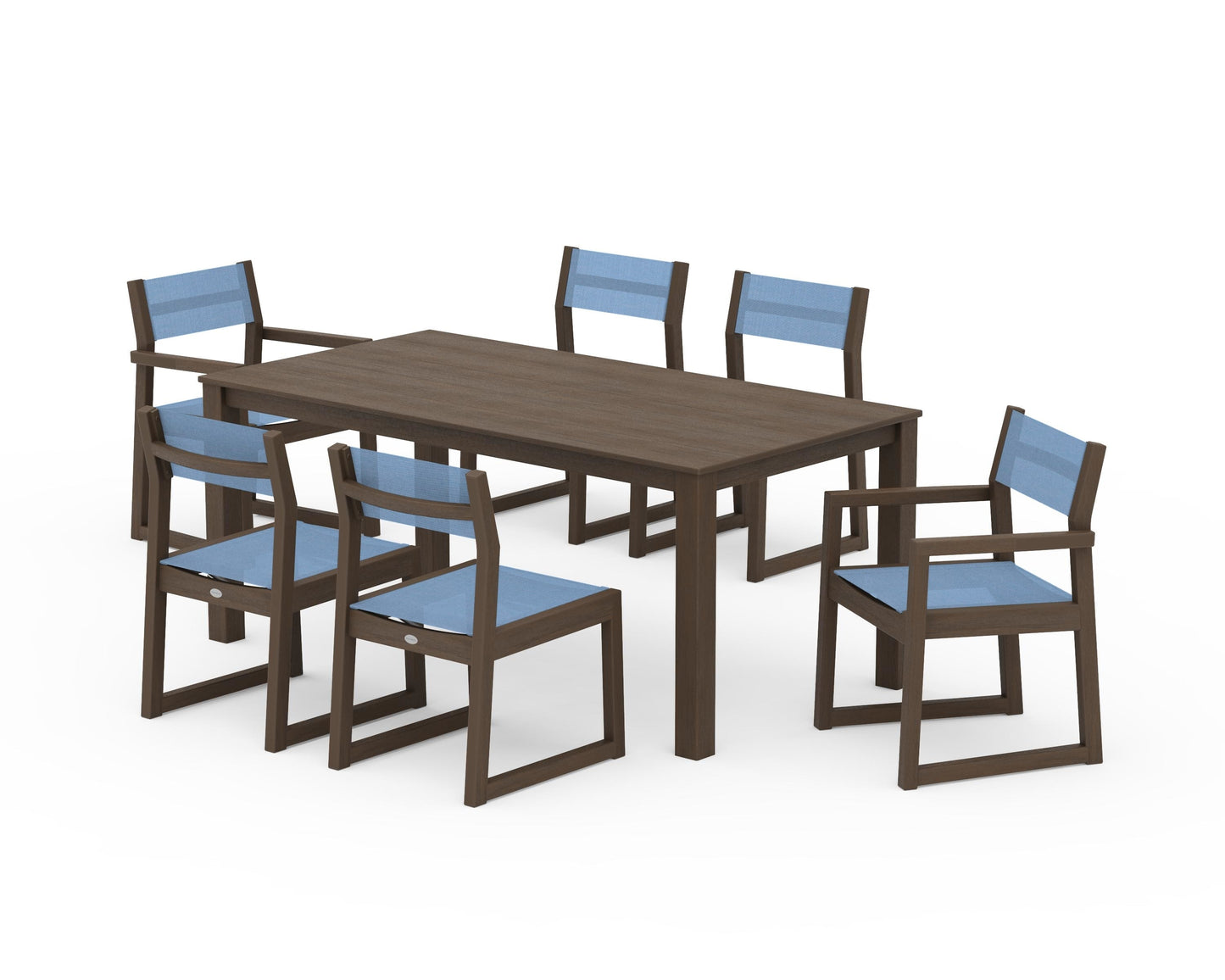 EDGE Sling 7-Piece Parsons Dining Set
