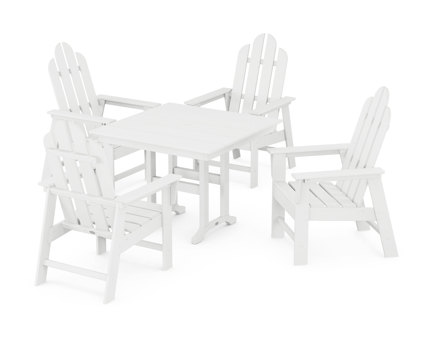 Long Island 5-Piece Farmhouse Dining Set