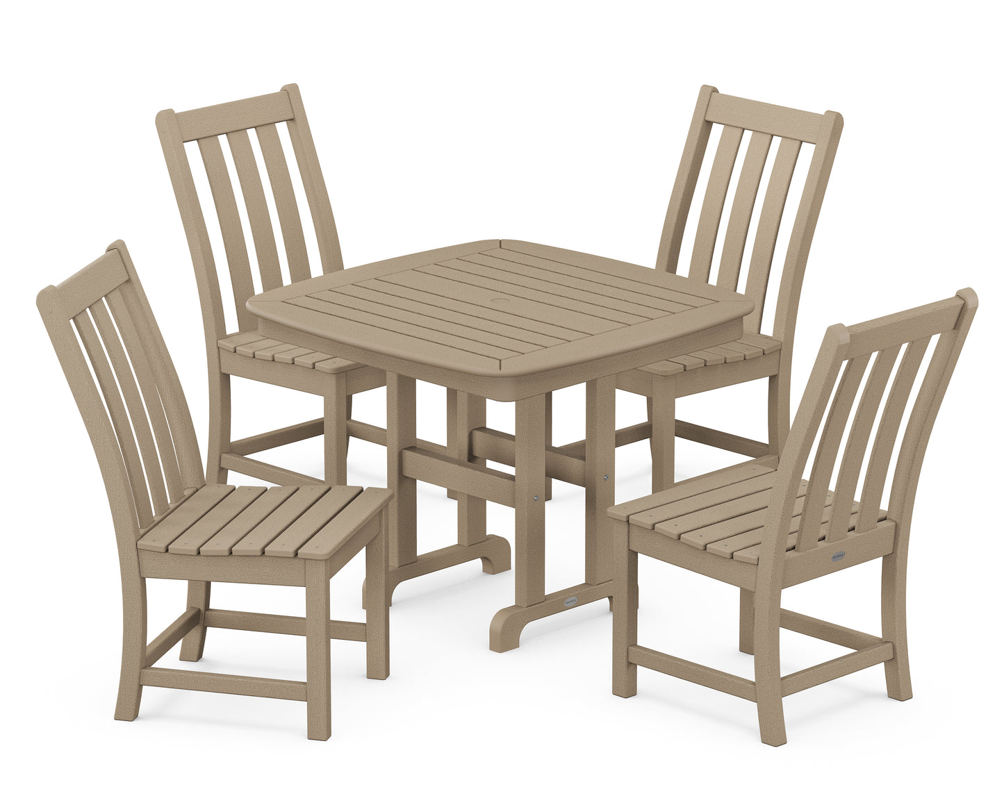 Vineyard 5-Piece Side Chair Dining Set