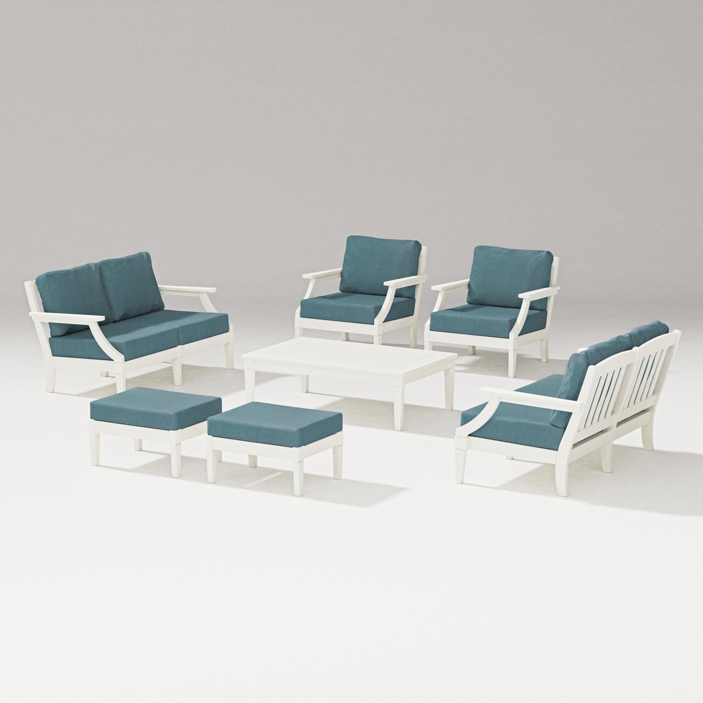 Estate 7-Piece Lounge Loveseat Set