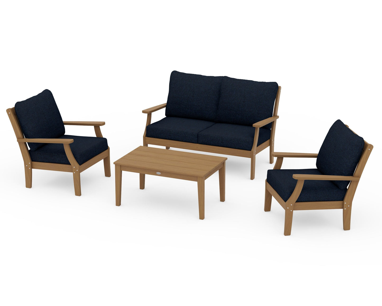 Braxton 4-Piece Deep Seating Chair Set