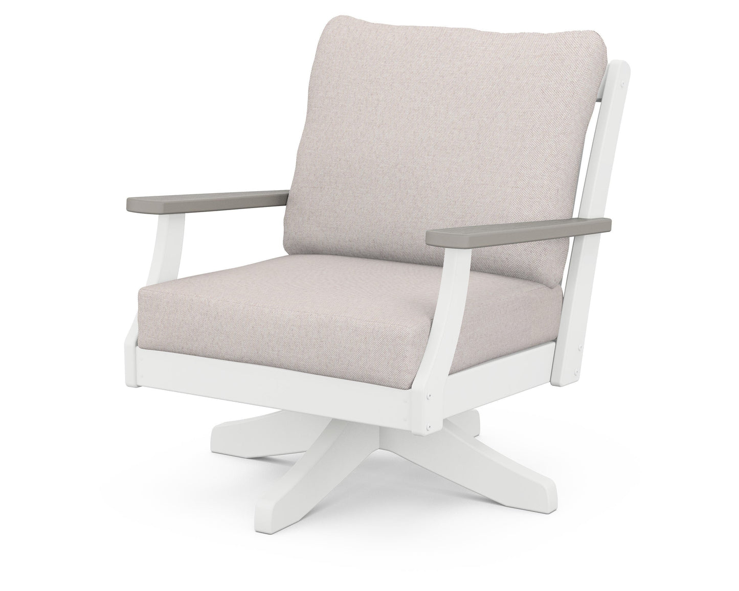 Braxton Deep Seating Swivel Chair