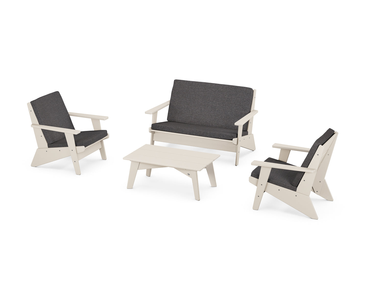Riviera Modern Lounge 4-Piece Set