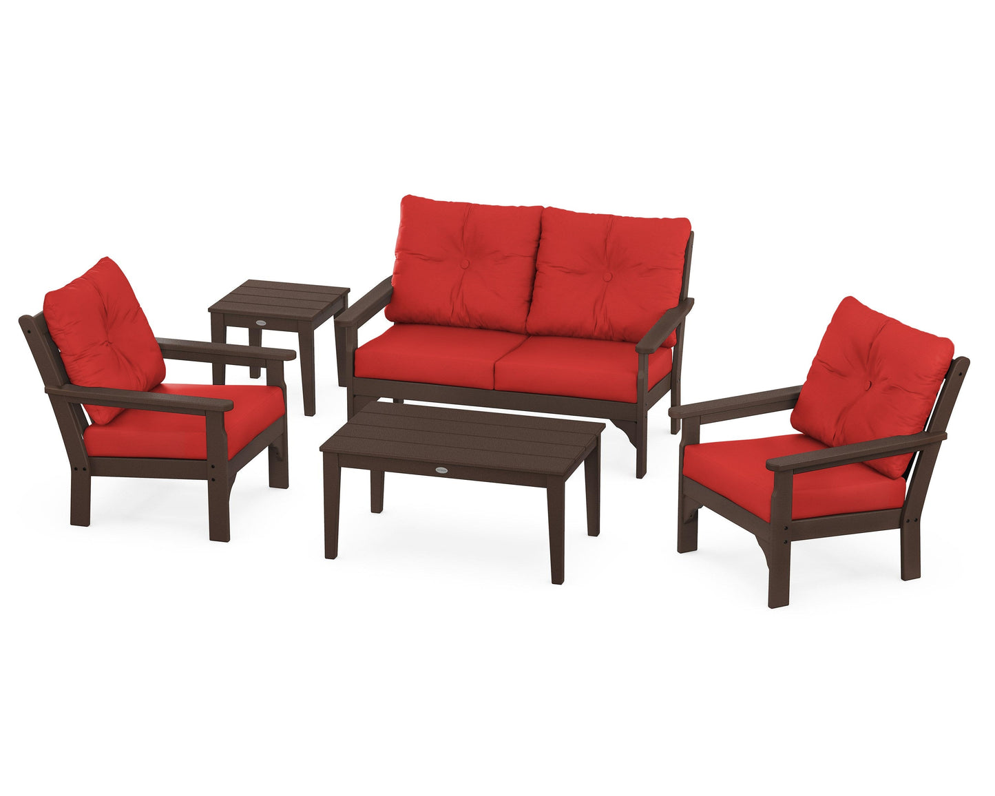 Vineyard 5-Piece Deep Seating Set