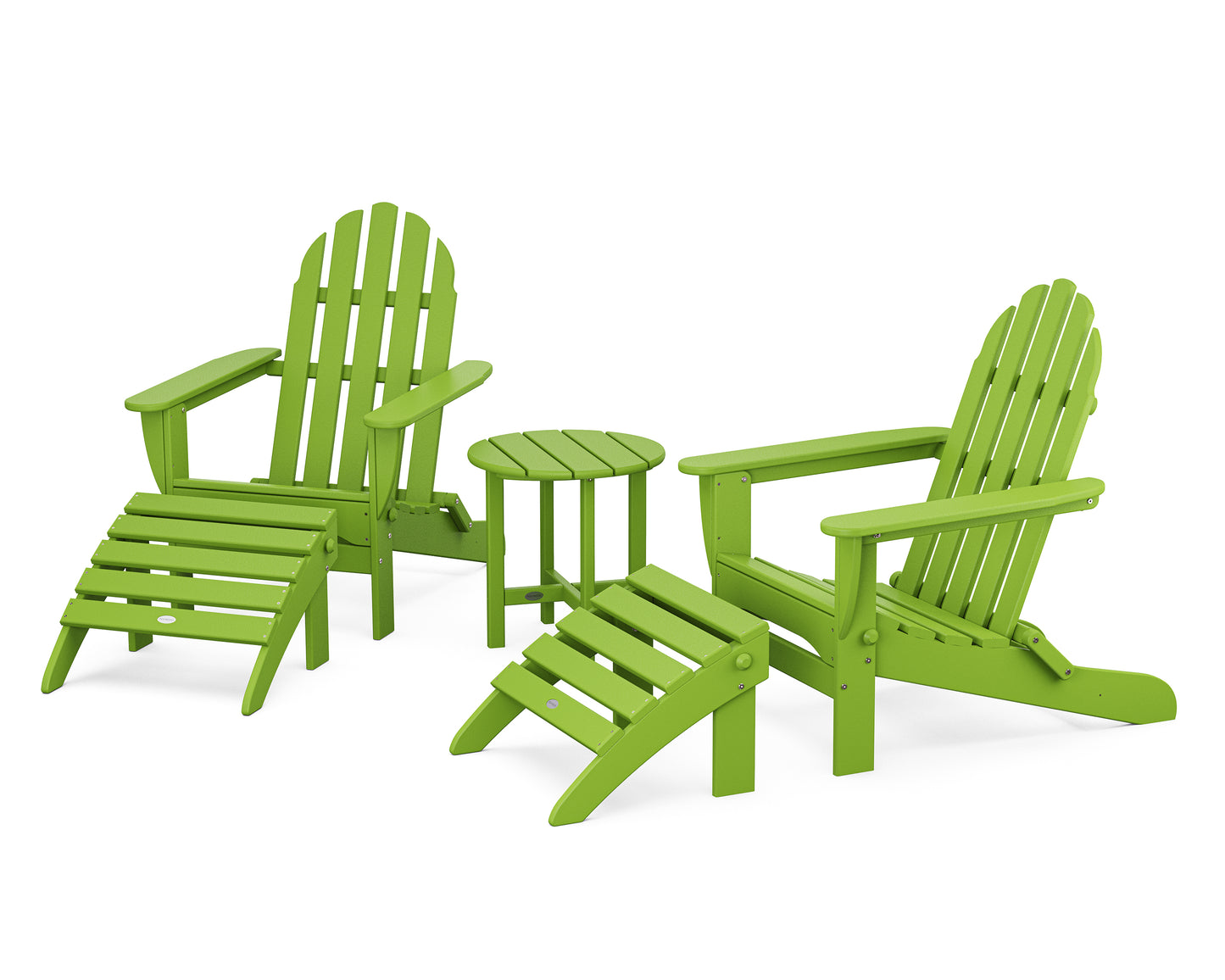 Classic Adirondack 5-Piece Casual Set