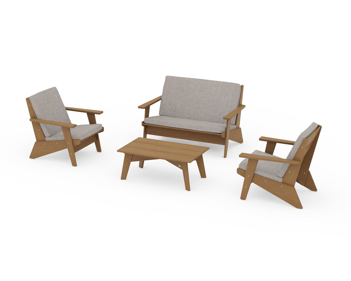 Riviera Modern Lounge 4-Piece Set