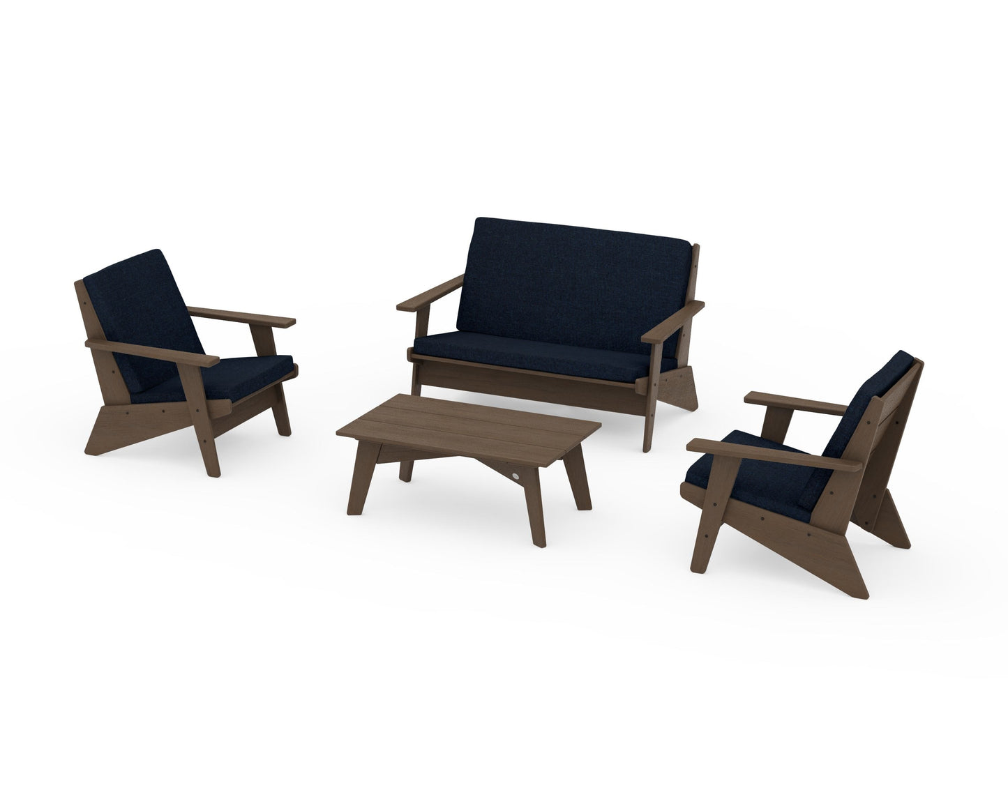 Riviera Modern Lounge 4-Piece Set