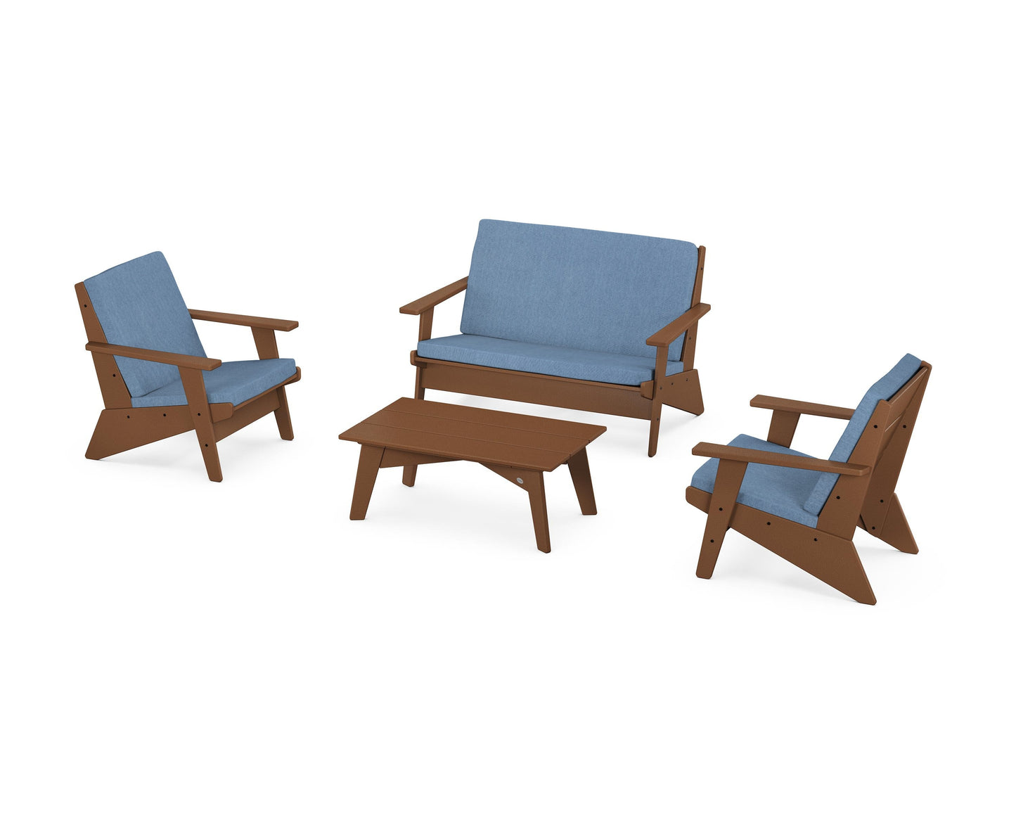 Riviera Modern Lounge 4-Piece Set