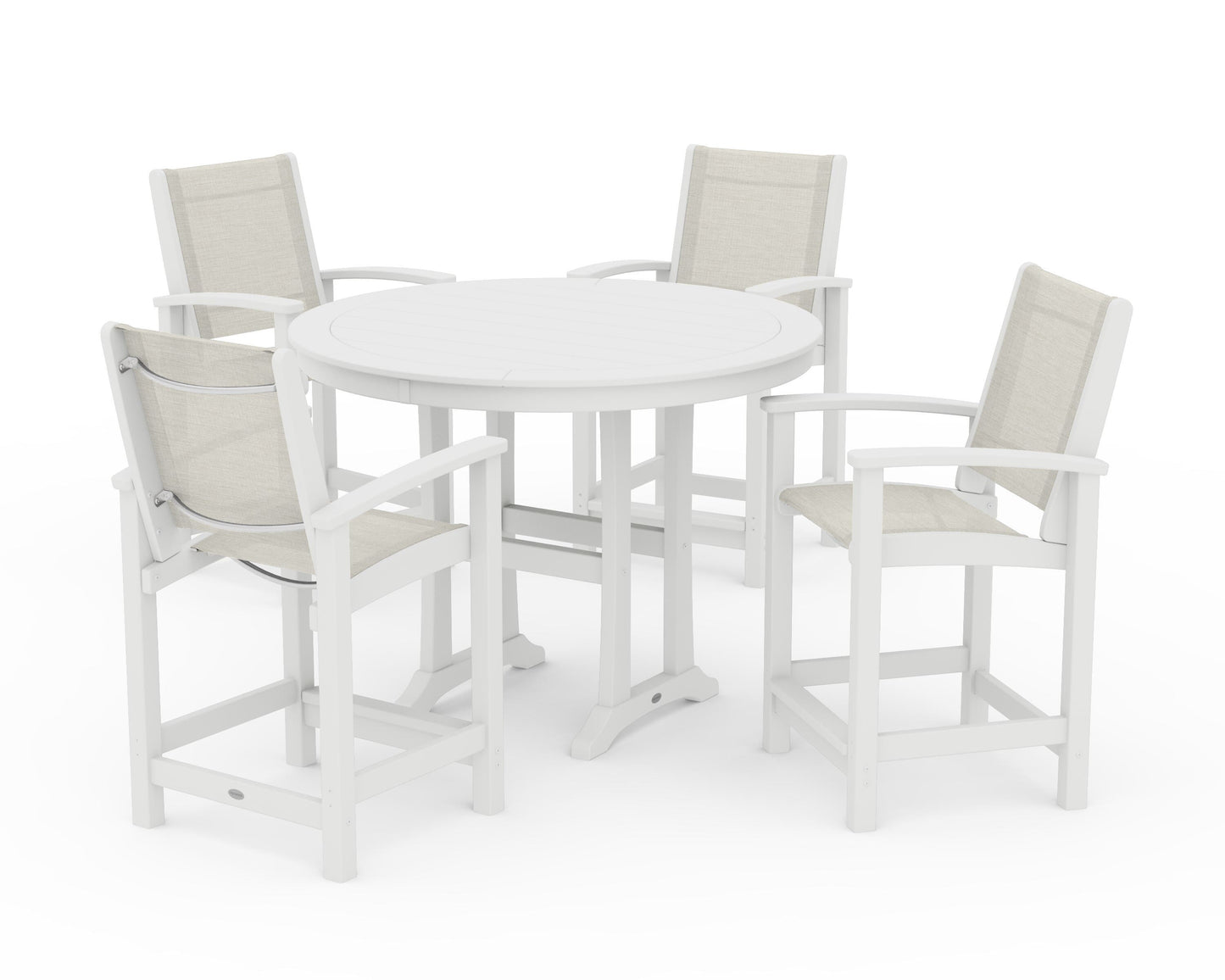 Coastal 5-Piece Counter Set