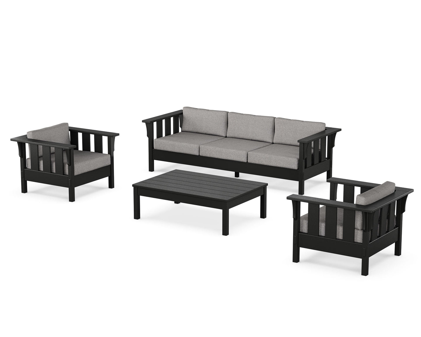 Acadia 4-Piece Deep Seating Set with Sofa