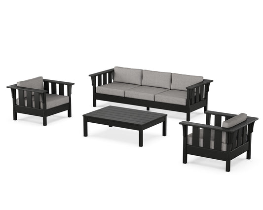 Acadia 4-Piece Deep Seating Set with Sofa