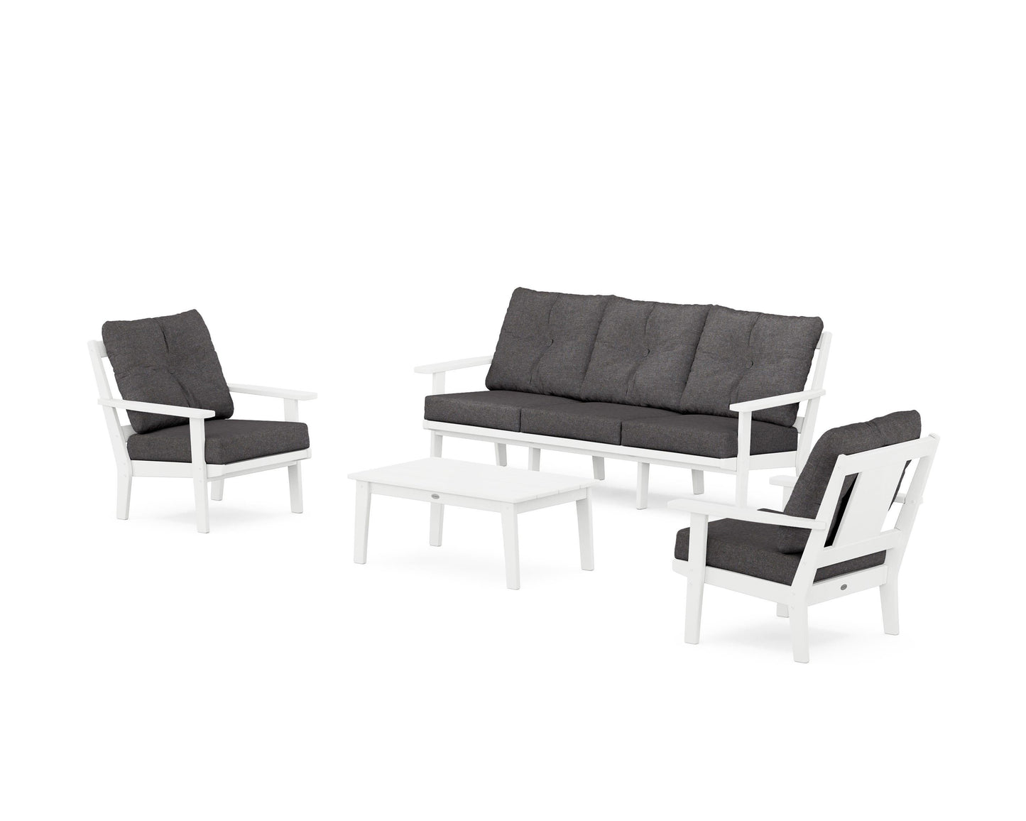 Prairie 4-Piece Deep Seating Set with Sofa