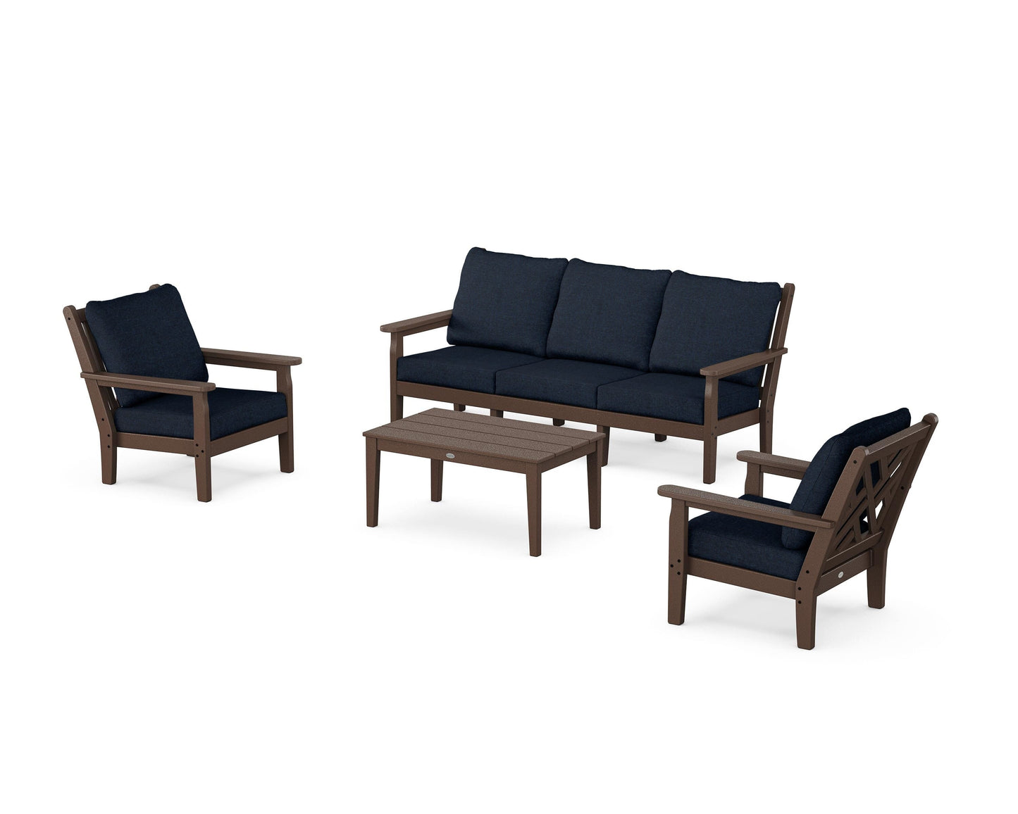 Chippendale 4-Piece Deep Seating Set with Sofa