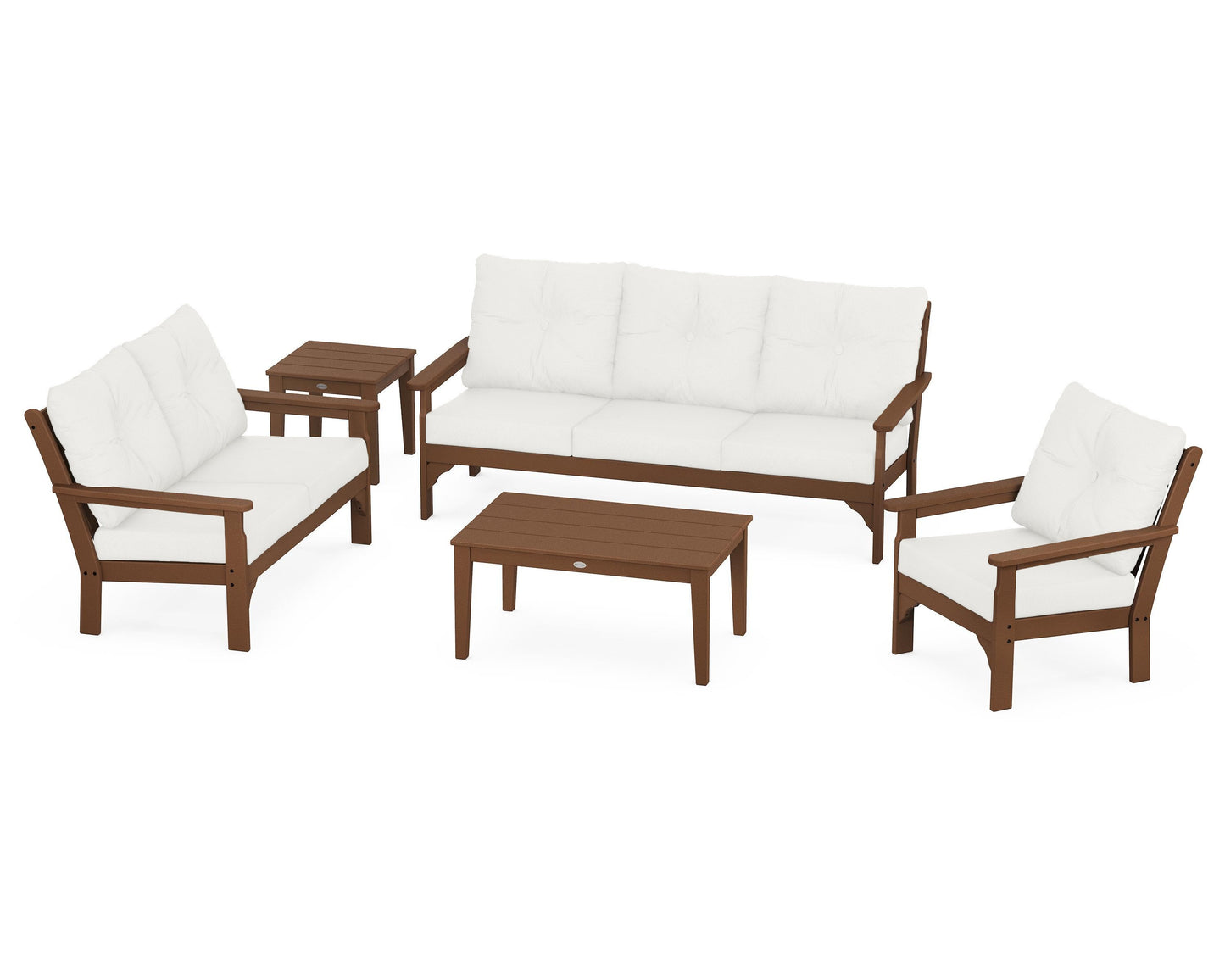 Vineyard 5 Piece Deep Seating Set