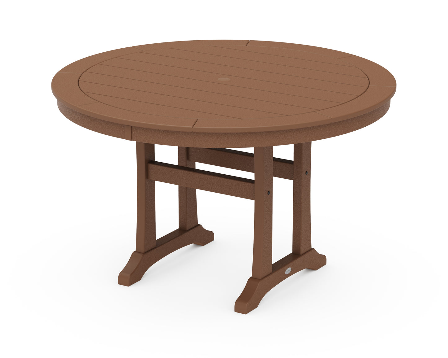 Nautical Trestle 48" Round Dining Table