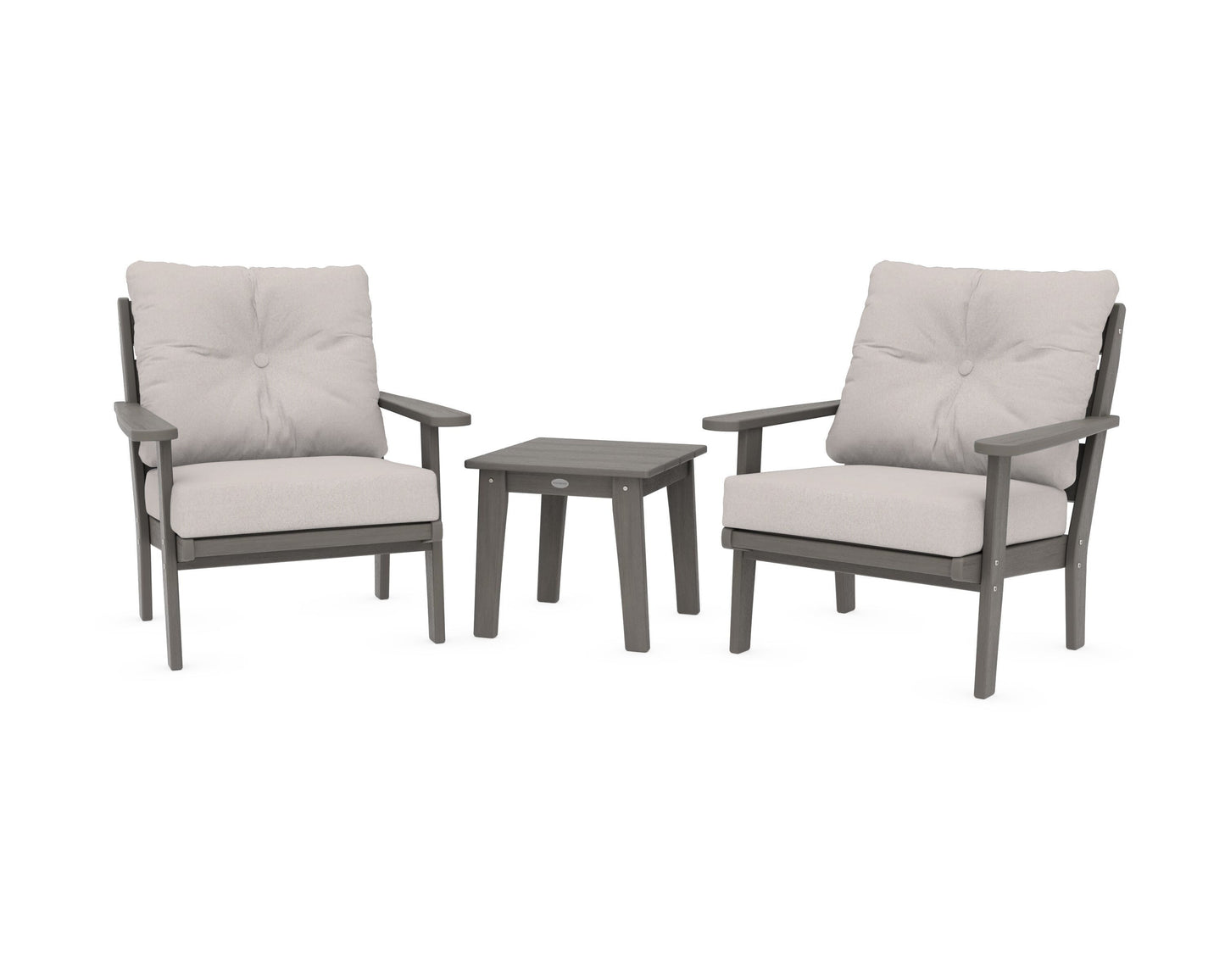 Lakeside 3-Piece Deep Seating Chair Set