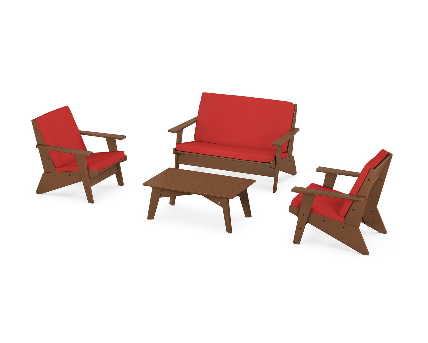 Riviera Modern Lounge 4-Piece Set