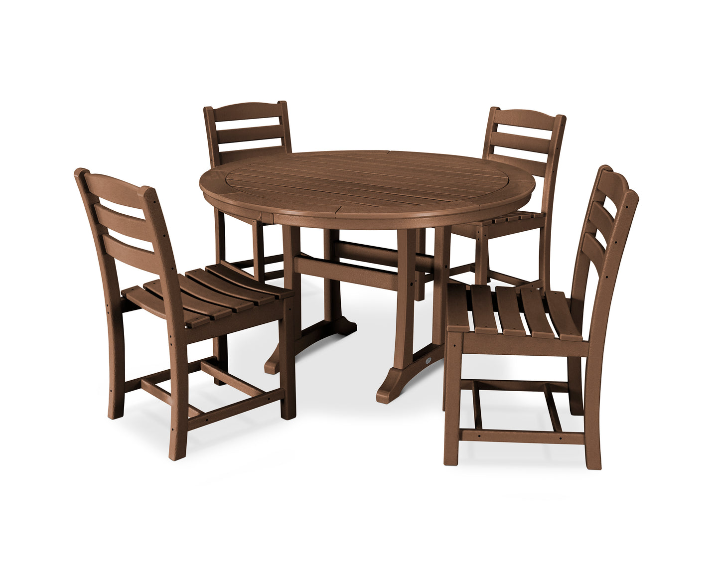 La Casa Caf‚ 5-Piece Side Chair Dining Set