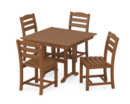 La Casa Caf‚ Side Chair 5-Piece Farmhouse Dining Set