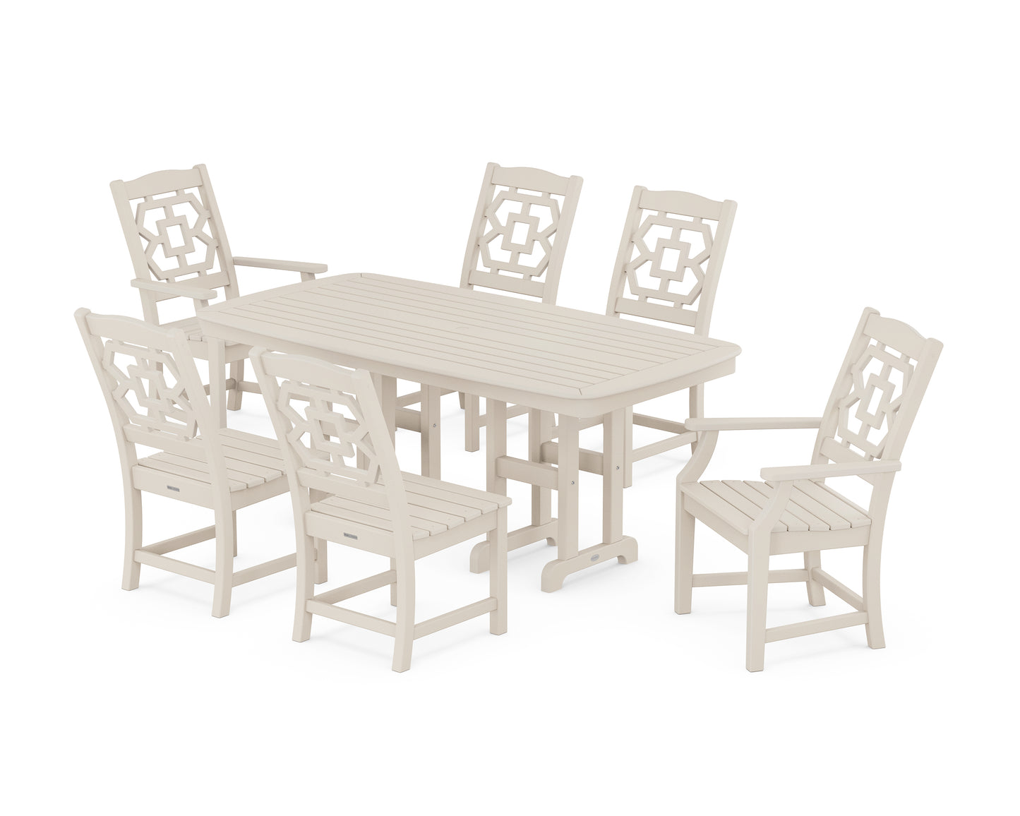 Chinoiserie 7-Piece Dining Set