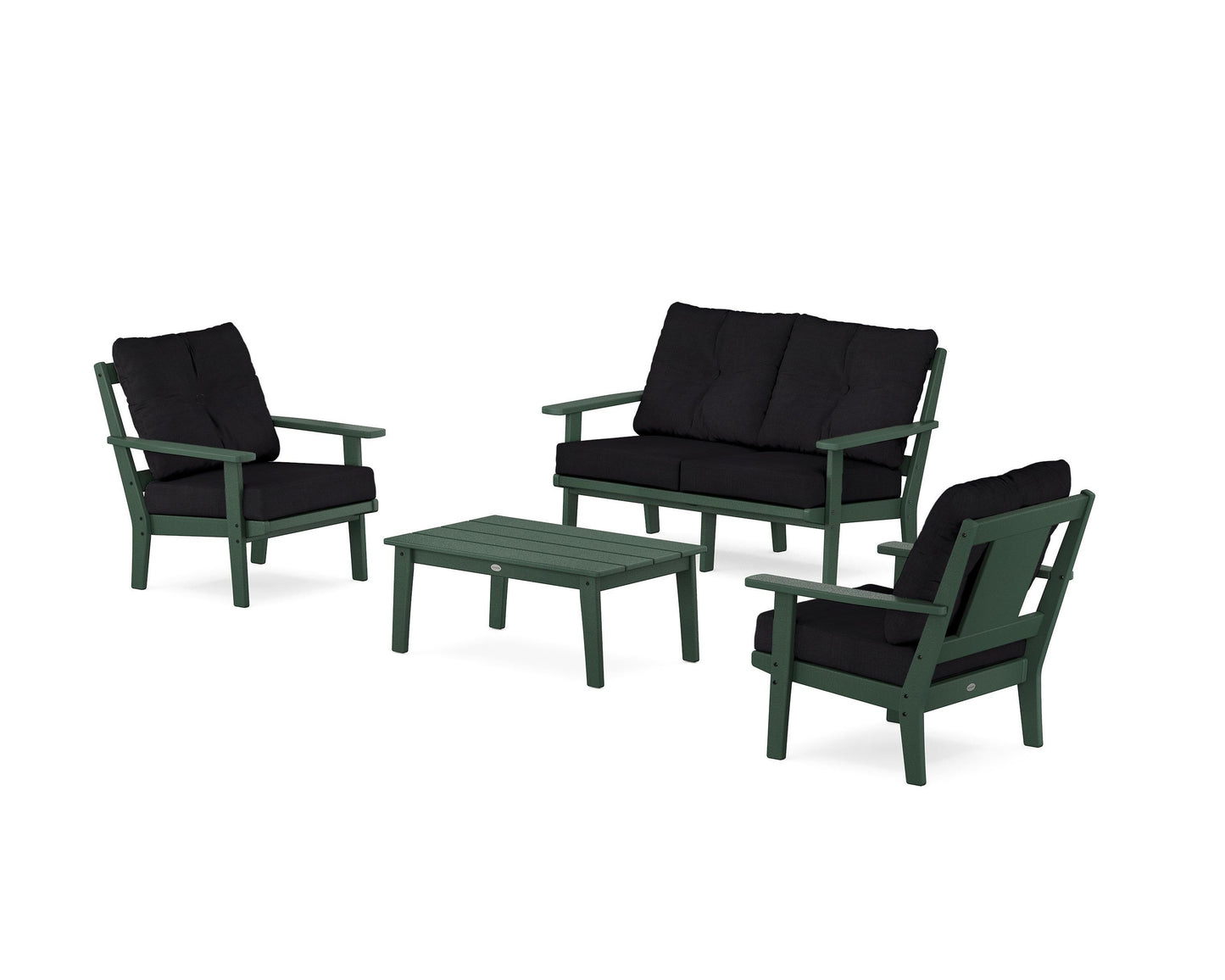 Prairie 4-Piece Deep Seating Set with Loveseat