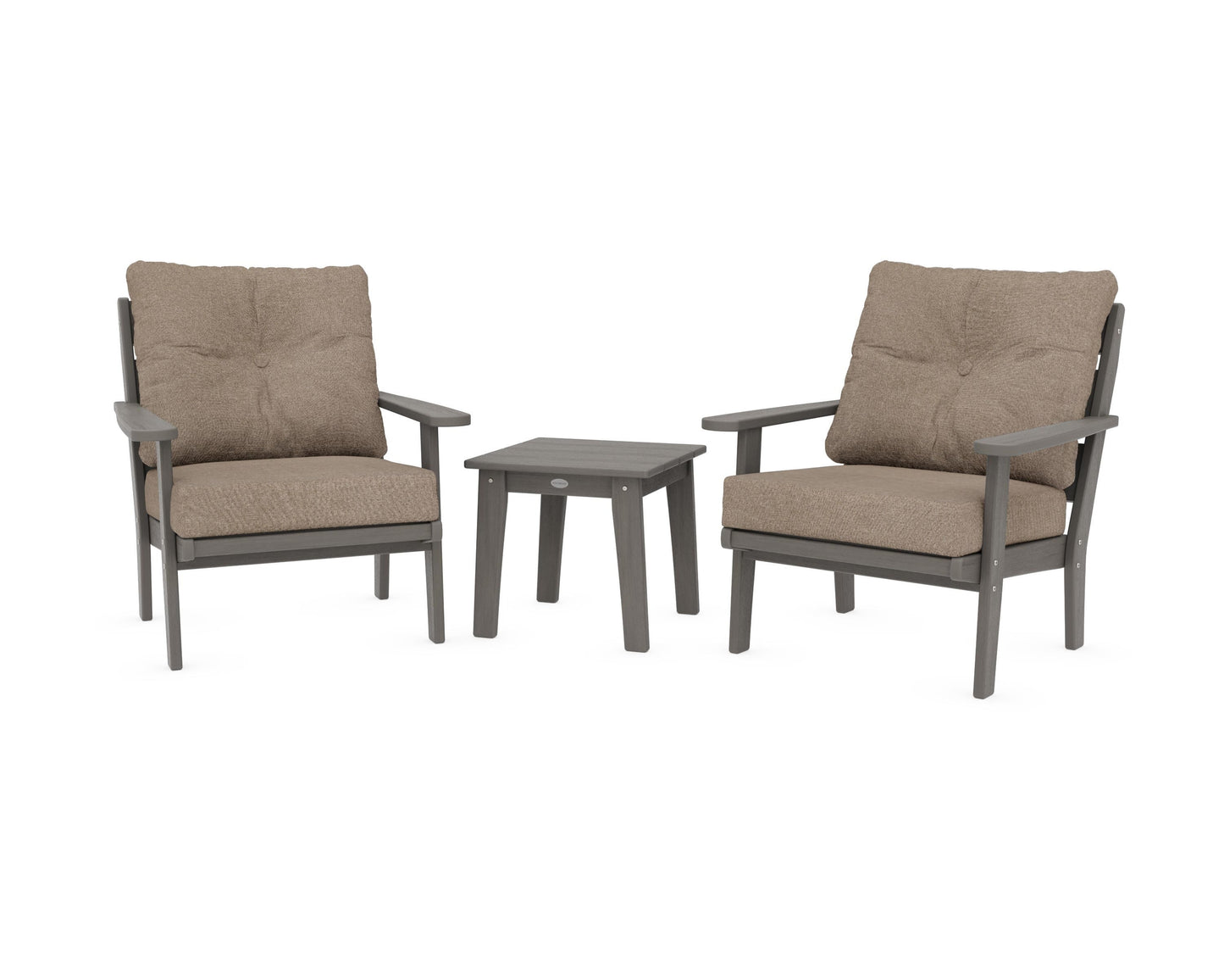 Lakeside 3-Piece Deep Seating Chair Set