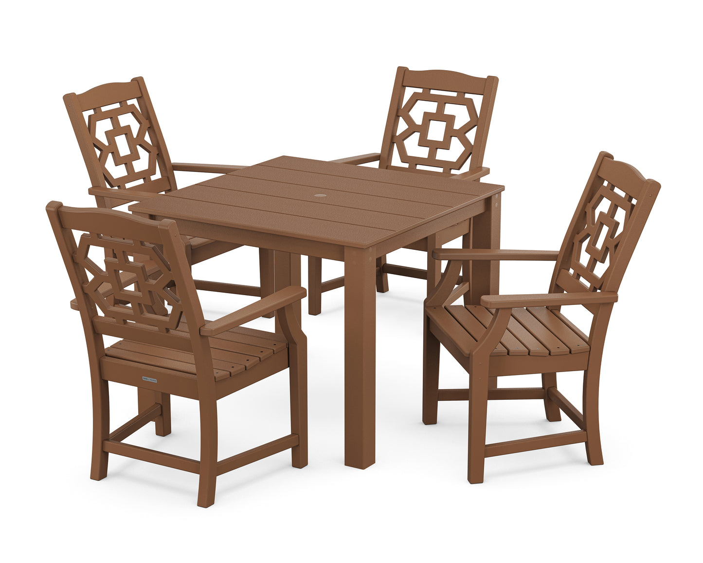 Chinoiserie 5-Piece Parsons Dining Set