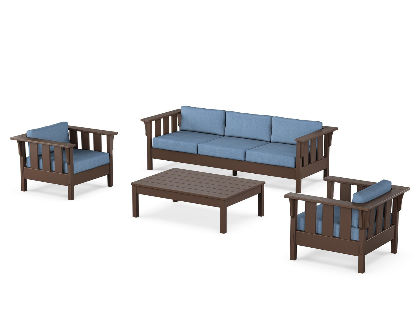 Acadia 4-Piece Deep Seating Set with Sofa