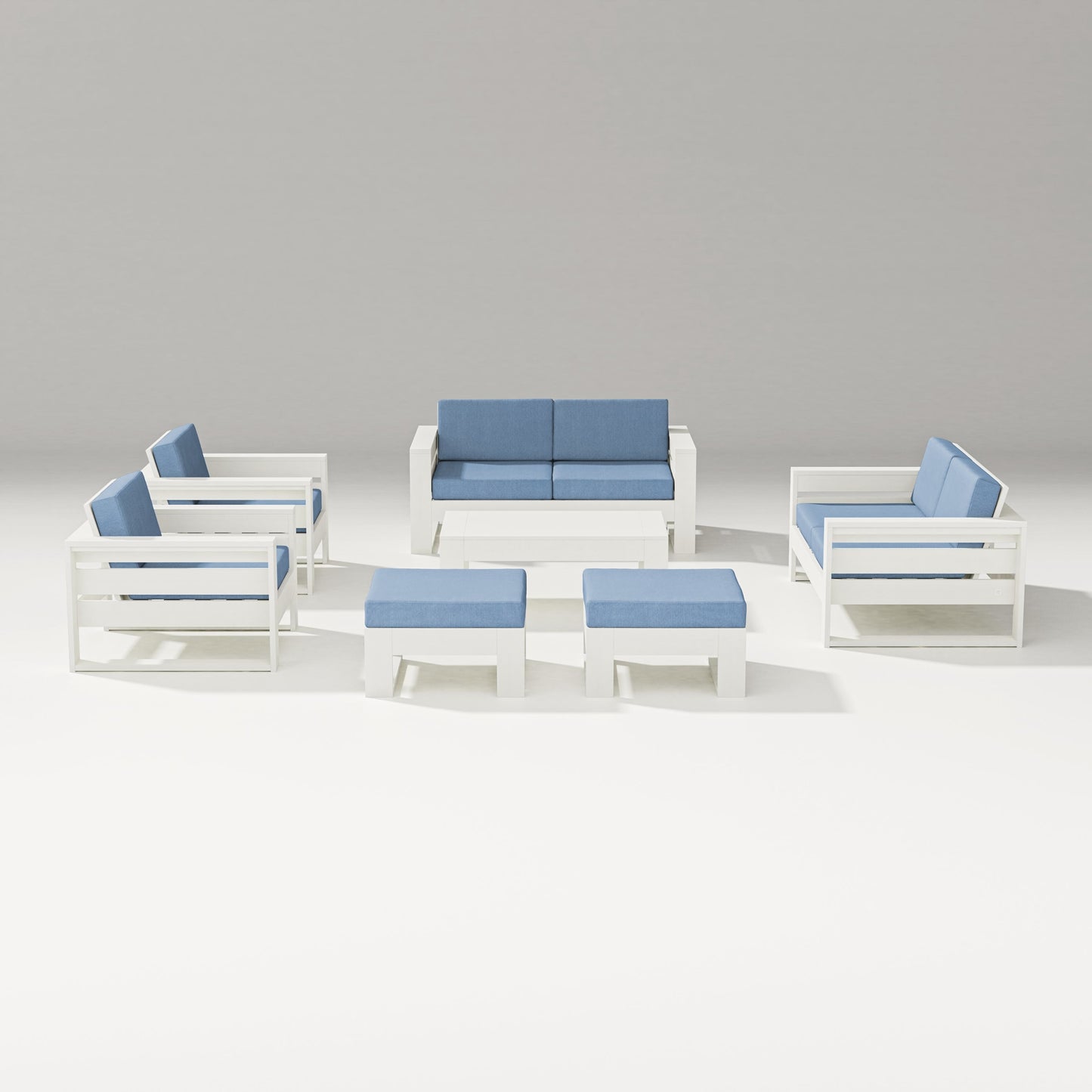 Latitude 7-Piece Lounge Loveseat Set