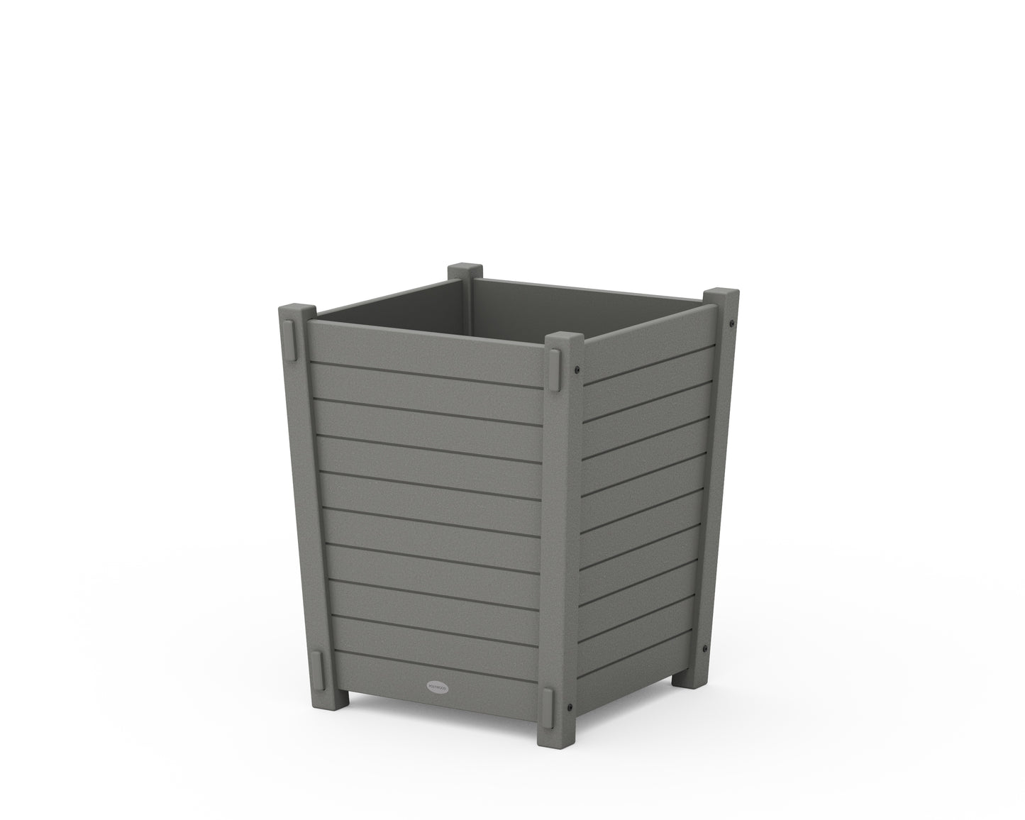 Nautical Large Tapered Square Short Planter Box