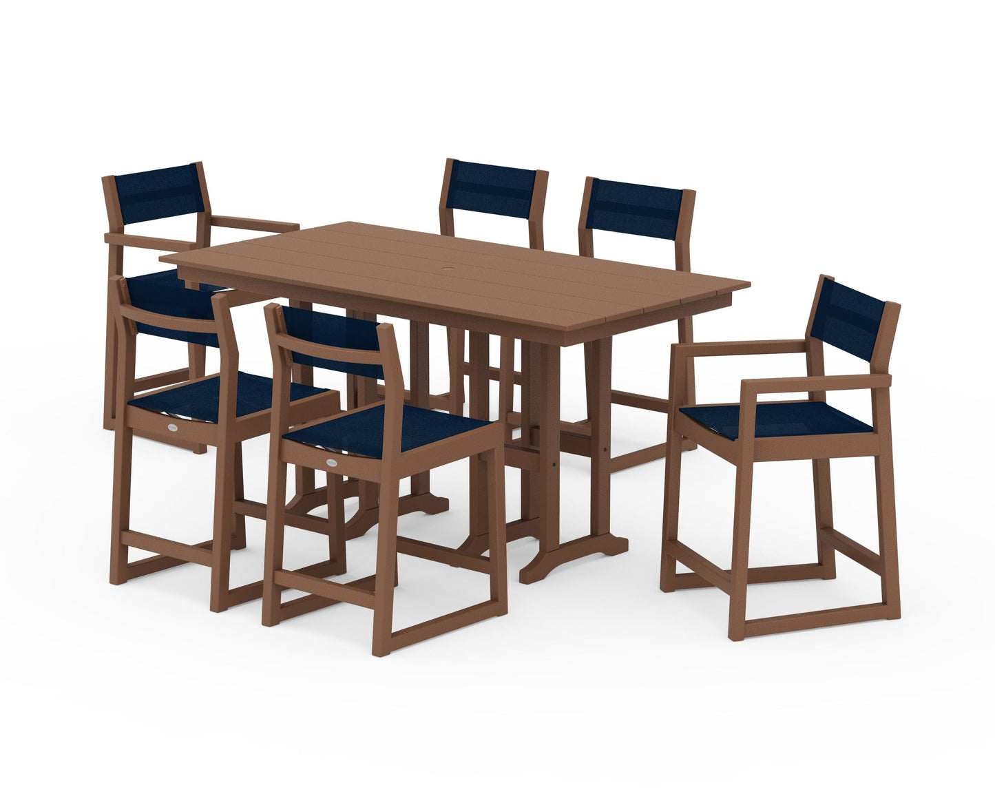 EDGE Sling 7-Piece Farmhouse Counter Set