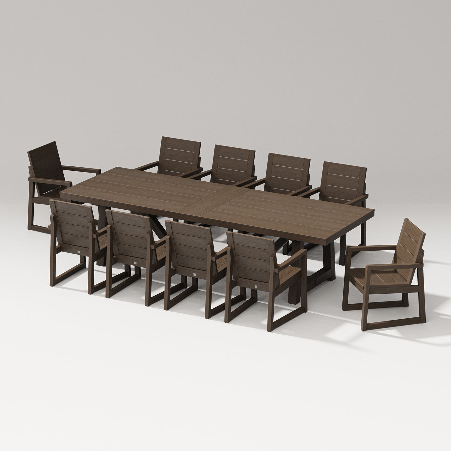Elevate 11-Piece A-Frame Table Dining Set