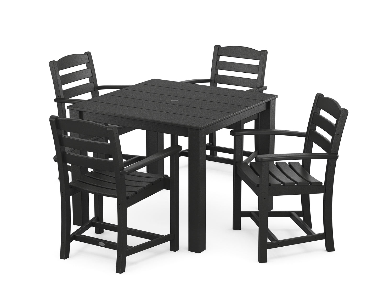 La Casa Cafe' 5-Piece Parsons Dining Set