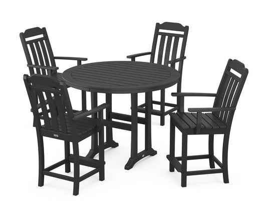 Cottage 5-Piece Round Counter Set