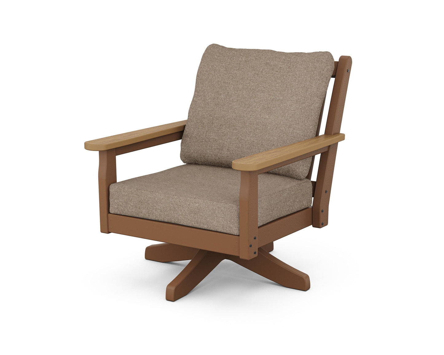 Chippendale Deep Seating Swivel Chair