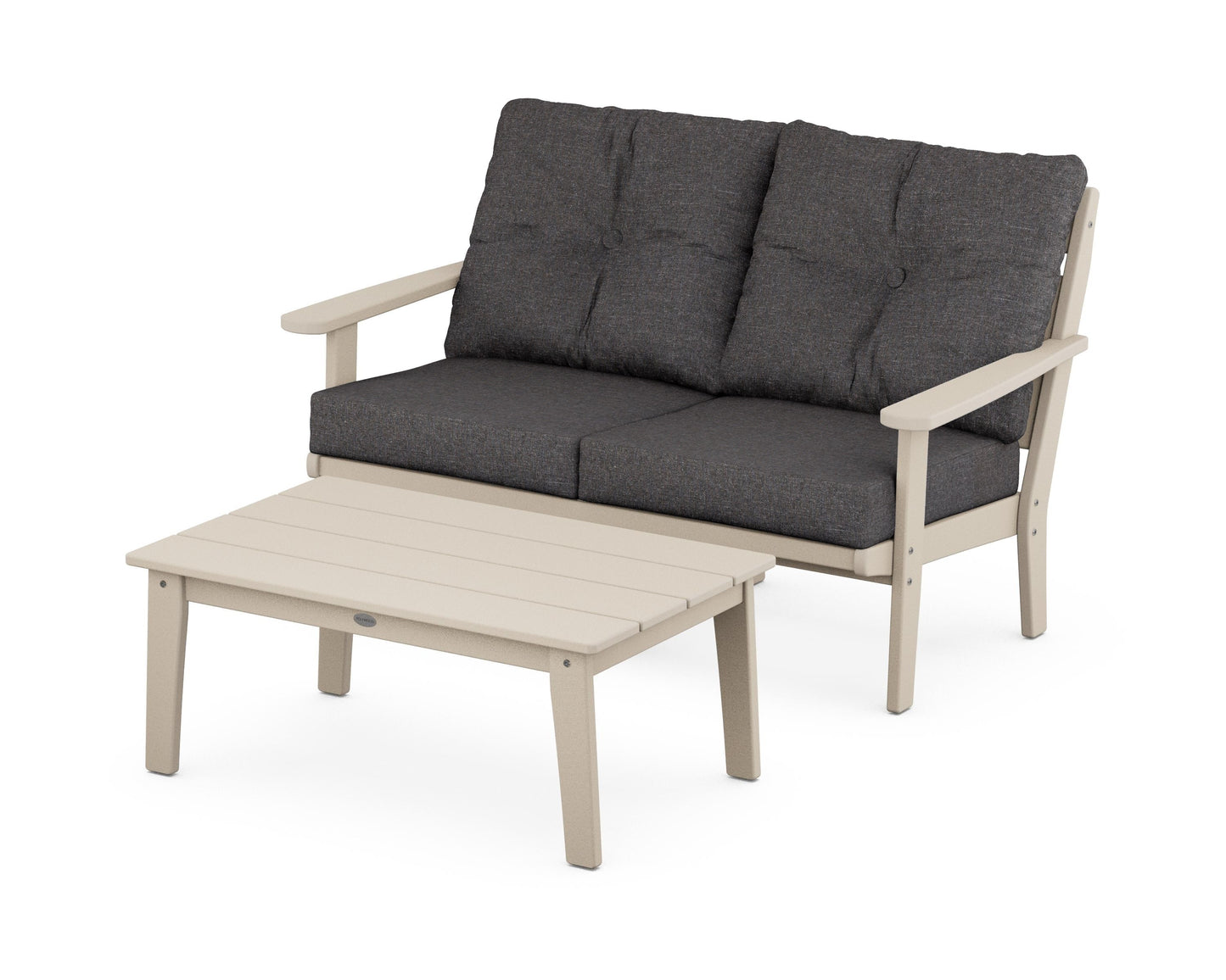 Lakeside 2-Piece Lounge Loveseat Set