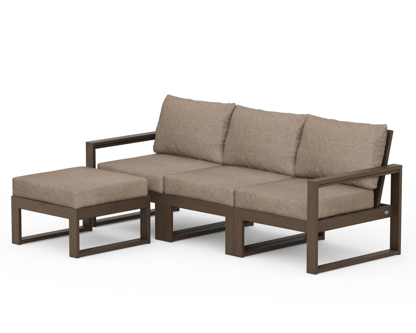 EDGE 4-Piece Modular Deep Seating Set with Ottoman