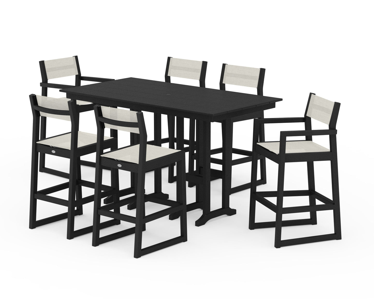 EDGE Sling 7-Piece Farmhouse Bar Set