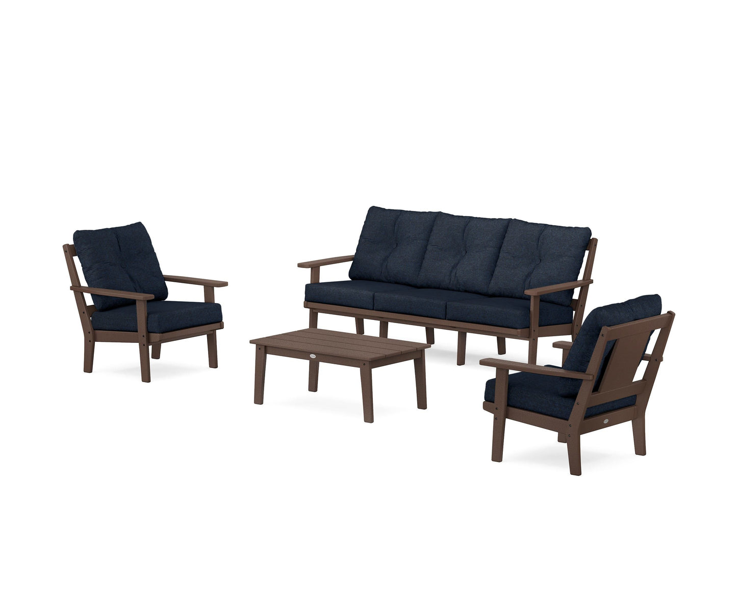 Prairie 4-Piece Deep Seating Set with Sofa